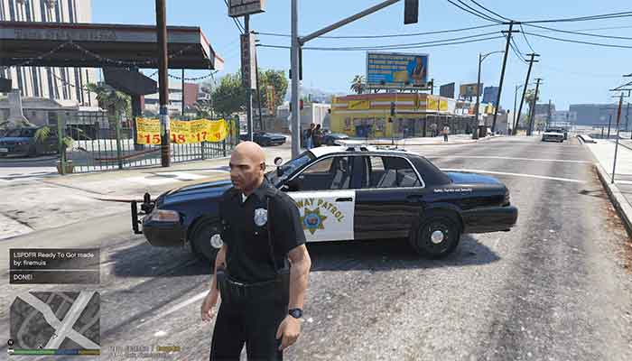 پلیس شدن در GTA V